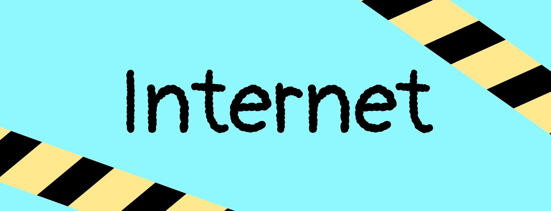 Botón celeste que dice Internet. Aún no lleva a otra página.